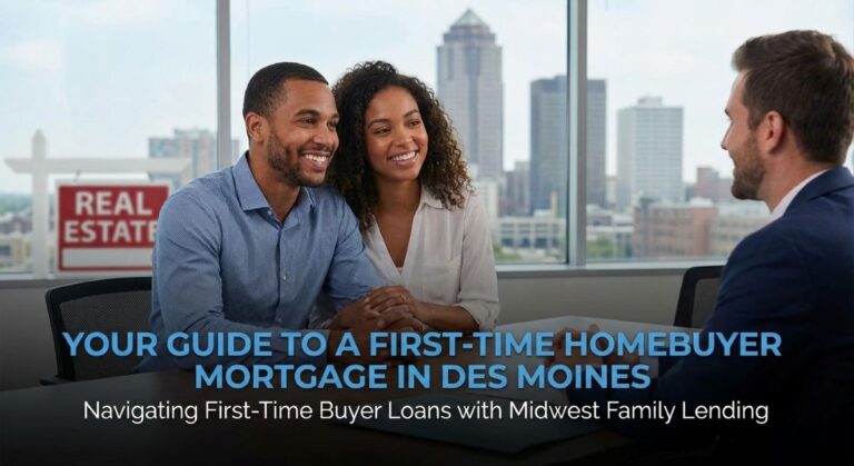 Your Guide to a First-Time Homebuyer Mortgage in Des Moines